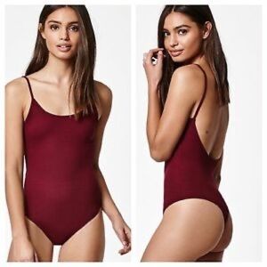 Brandy Melville Maroon Bodysuit